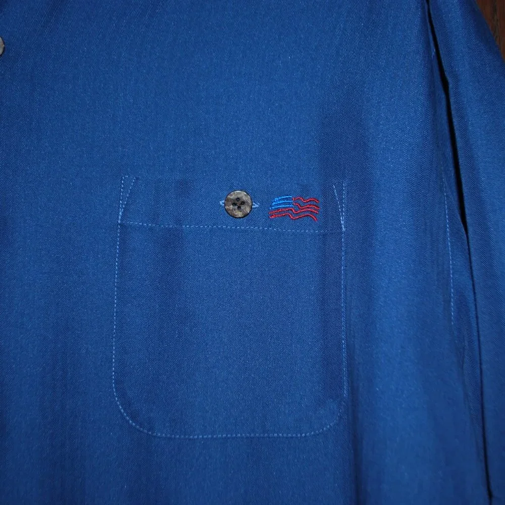Caribbean American Flag Button-down Shirt - XL - Picture 3 of 10